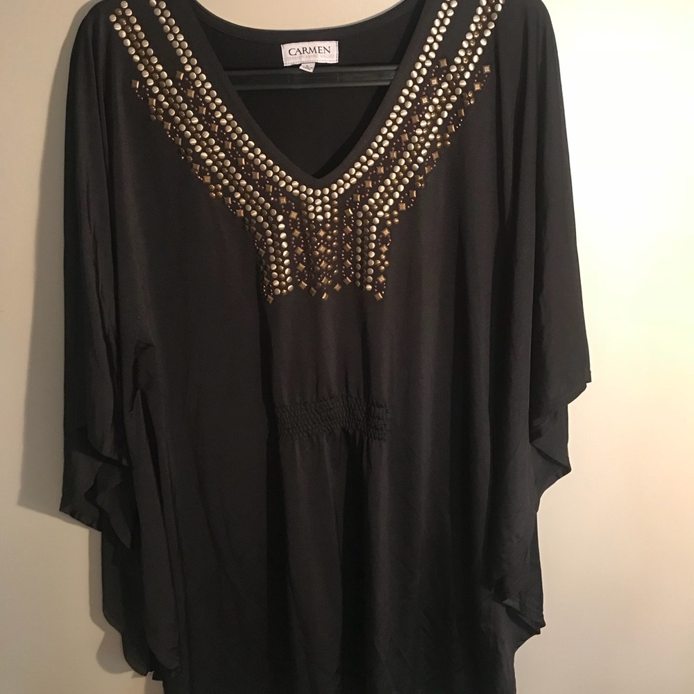 Carmen Marc Valvo • Embellished Top